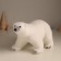 Decor "White Polar Bear" 26x13x18 cm