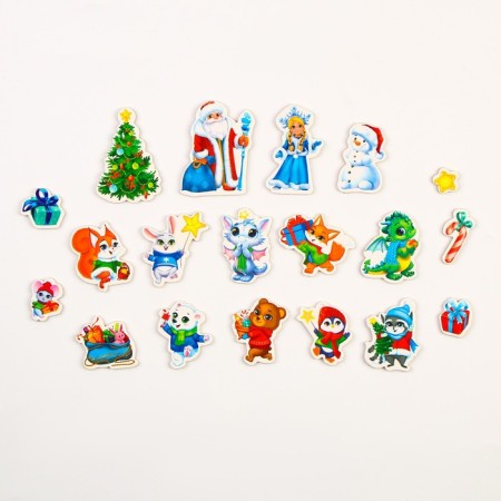 Developing magnets "New Year"-3