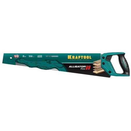 Scabber Alligator Black 11, 550 mm, 11 tpi, straight tooth, accurate cut-1