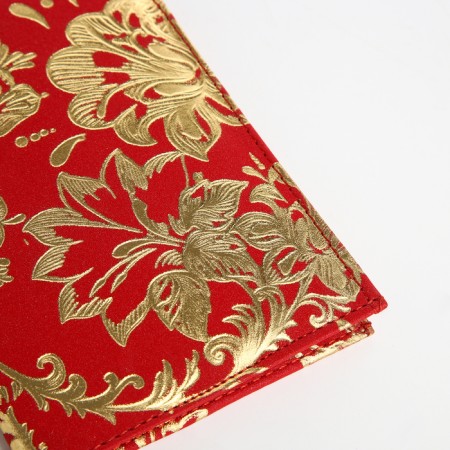 Cover for passport, red color-3