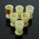 Set of glasses "Grace", 6 pcs 3.5x6.5 cm, onyx