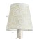 Bra Adele 1HE14 40W white with a golden patina 26x15x26 cm