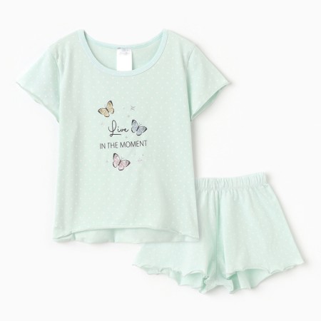 Pajama nursery, menthol color, height 98 - 104 cm