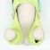Combines "Go-Idi" with a weight, size 8 (ds 19 cm, og 30, osh 22 cm), green/camouflage