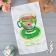 Towel of the share "Fragrant tea" 35x60 cm, 100% cotton, waffle 160 g/m2