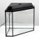 Aquarium "Delta" corner with a lid, 40 liters, 39 x 39 x 36/41.5 cm, black