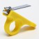 A child’s care set, 5 items (comb, tweezers, scissors, a knipser, saw), yellow color 6