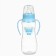 A bottle of feeding "beloved son", a classic throat, fitted, with handles, 250 ml., From 0 months., Blue color