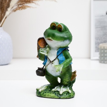 Piggy bank "Frog Traveler" 20x11x8cm-1