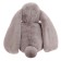 Soft toy "Bunny Zak", gray color, 28 cm