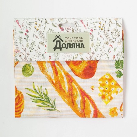 Apron "Dolyana" Bred 60x70 cm, 100% cotton, 164 g/m2-6