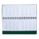 Dated 2024, 294 x 142 mm, 64 sheets, on the crest, attomex.orion, solid boumvil cover, block 70 g/m2, green