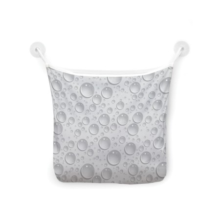 Organizer in a bathtub on suction cups "air bubbles", for storing toys and trifles, size 33x39 cm-2