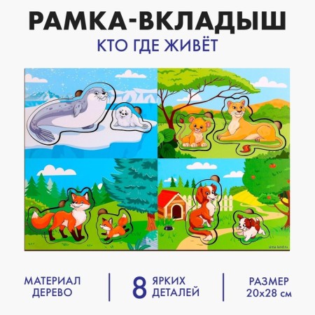 Puzzle with applications "Who lives where?"