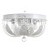 Chandelier 55652/400 CR chrome 4x40W E14 LED-RBP PDU 40x40x21cm