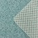 Savanna home rug, 45 × 75 cm, turquoise color