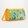 Sports bag with lightning, external pocket, yellow color