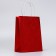 Gift Paper Package with glitter red, 15 x 8 x 21 cm