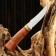 Hunting knife "Fight", 22cm, blade 112mm/2.8 mm, wood, with engraving, mix