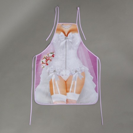 Apron kitchen "Bride", full -color-1