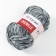 Yarn "Chenille" 100% micropoliester 90m/100g (560 gray)