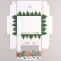 New Year's folding box "New Year's city" 16.5 x 12.5 x 5 cm, New Year