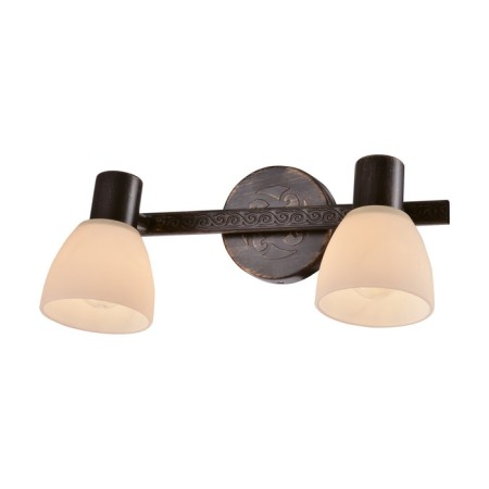 Wallness Nastya Gerhort G81096/2BK+GD WT, 2x40W, E14, 15x18x30 cm, gold color