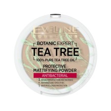 Пудра для лица Eveline Botanic Expert, матирующая, 3в1, тон 003 светло-бежевая, 9 г