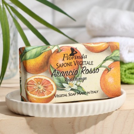 Soap Florinda Arancio Rosso, 100 g