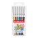 Flomasters 6 colors, Erichkrause Washable, washed off, ventilated cap