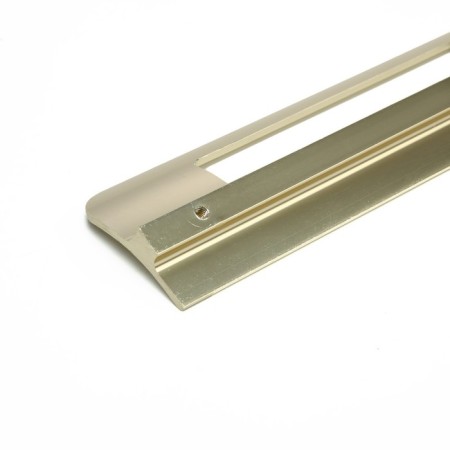 Furniture bracket RS1402, M/O = 160, Satin gold color-3