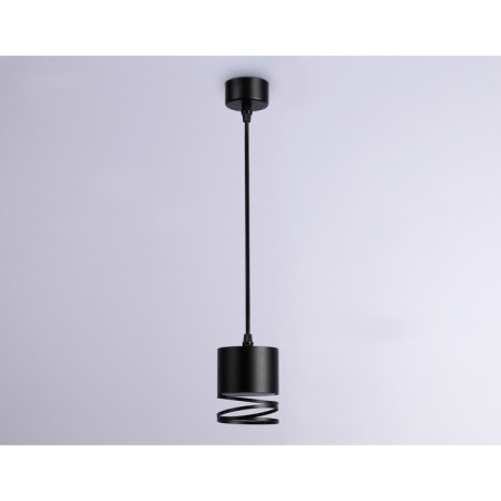 Suspended lamp with a replaceable lamp Ambrella Light, Techno, TN71109, GX53, Black Color Black-1