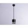 Suspended lamp with a replaceable lamp Ambrella Light, Techno, TN71109, GX53, Black Color Black
