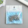 Decor for creativity Metal "Double Star" silver 2.3x2 cm