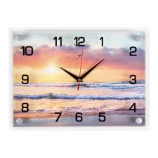Watching clock, interior: sea, 
