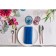 Porcelain dining porcelain Magistro "Tandy", D = 25 cm, white color