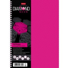 A4 96l college on the crest Diamond Neon, layer. The cover, pink