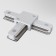 Connector T-shaped for the Technical tra001ct-11W, 10.6x7x1.7 cm, white color.