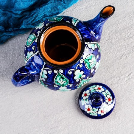Rishtan ceramics "Patterns" kettle, 1l-2