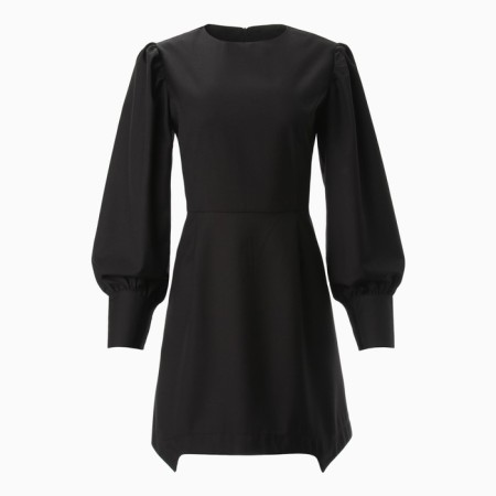 Women's dress Minaku: Casual Collection Black Color, Rr. 48-4
