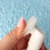 A bottle with a brush for washing, with a dispenser, 150 ml, white/transparent color