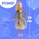 Carbonnic model “Alice in New York” with accessories, a series around the world
