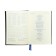 Dated diary 2024, A5, 168 sheets in the ruler, leatherette "Western", blue cut, with an elastic band, blue