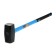 A sledgehammer forged tundra, elongated Fiberglass three -component handle, 5 kg