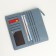 Women's wallet on magnets, blue color