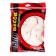 Latex ball 12 "Heart" color is white, set 50 pcs.