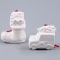 A set of Christmas tree decorations for coloring, 4 pcs. "Shine" with a suspension, brush