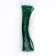 Wire with pile for crafts and decor set of 50 pcs., Size 1 pc. 30 × 0.6 cm, emerald color