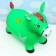 Toy - Children's "Musical Horse" Rubber inflatable, 50x30cm, green