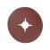 Fiber circle MATRIX 73904, P80, 115x22 mm, width 0.5 mm, 5 pcs.